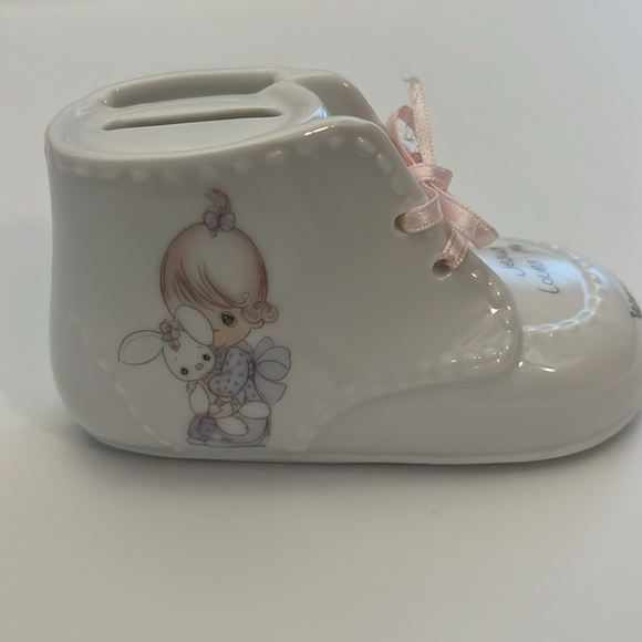 Precious Moments coin bank & photo frame - Picture 3 of 7